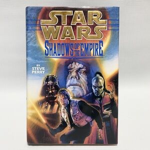 1996 STAR WARS Shadow of the Empire HardCover Novel Book Steve Perry